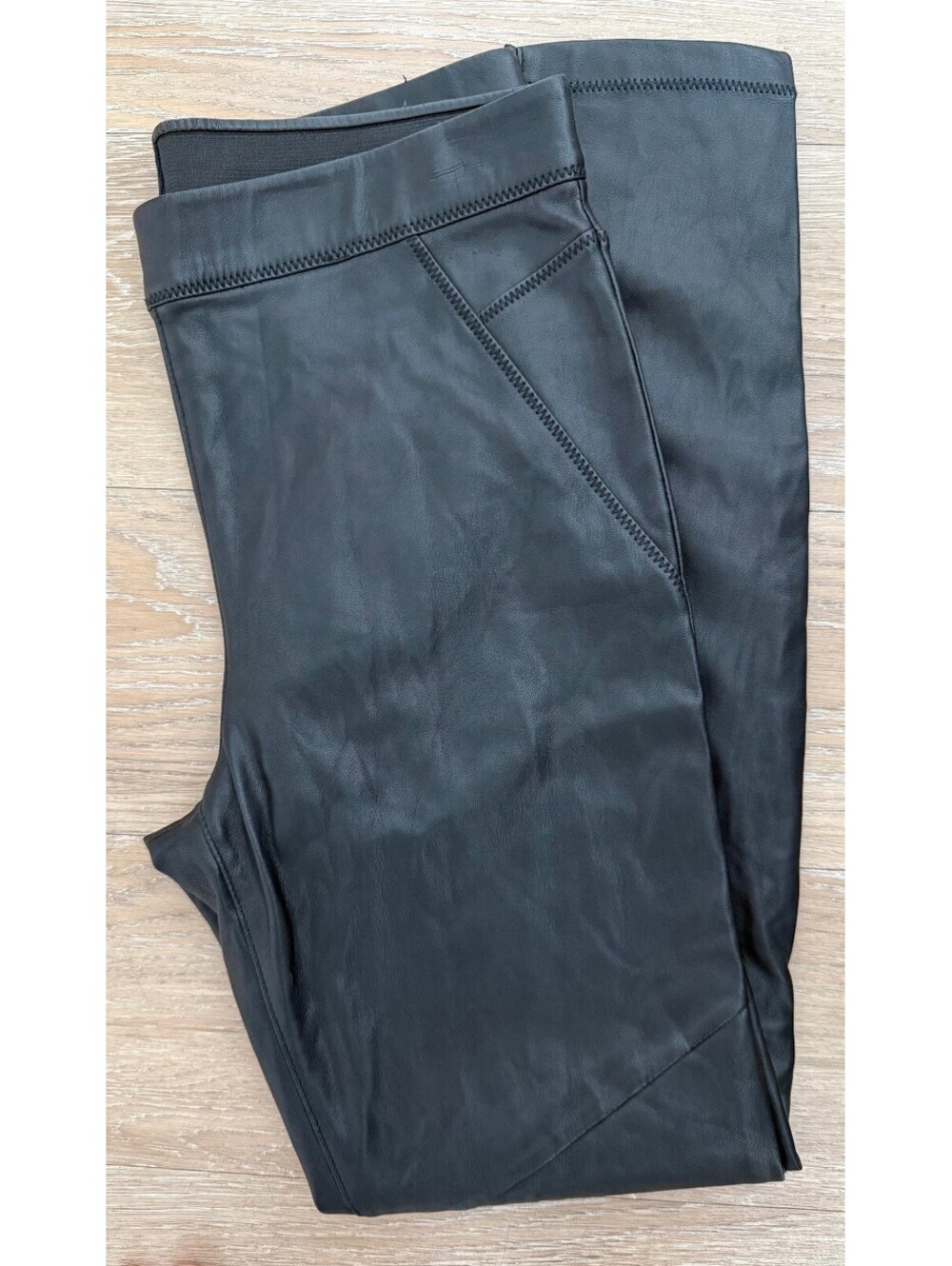 Free People Vegan Leather Leggings Size 26